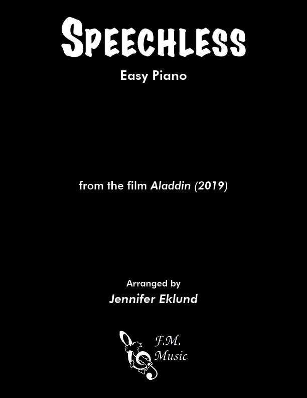 Speechless (from Aladdin 2019) (Easy Piano)